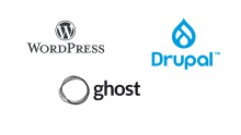 Image from FVCP - April 2022 WordPress, Drupal, ghost